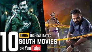 Top 10 "Hindi Dubbed" South Indian Movies on YouTube