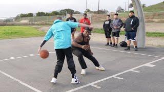 The Professor Meets His Match 1v1 vs Athletic Hooper.. Blocked 5 Times