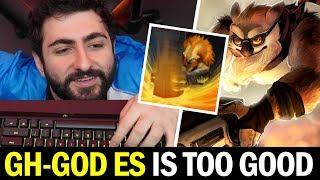 GH-GOD Earthshaker is too Good — Incredible Road Block Dota 2