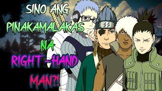 SINO NGA BA ANG PINAKAMALAKAS NA KAGE RIGHT HAND MAN SA NARUTO? | TOP 10 RIGHT HAND MAN |