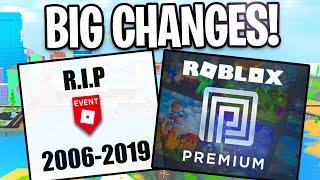 10 MOST IMPORTANT Changes Roblox is Seeing in 2020