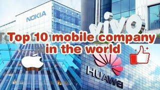 Top 10 mobile company in the World