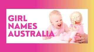 Top 10 Girl Names in Northern Territory Australia