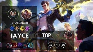 Jayce Top vs Malphite - EUW Challenger Patch 10.4