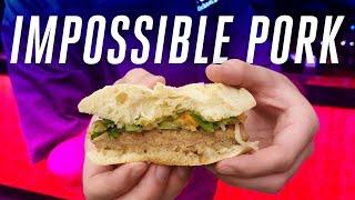 Impossible Foods Pork first taste at CES 2020