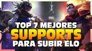 TOP 7 MEJORES SUPPORT para SUBIR ELO EN LOL(Actualizado 2020)