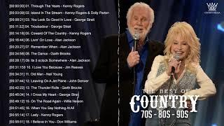 Kenny Rogers, Dolly Parton, George Strait, Garth Brooks, Alan Jackson - Classic Country Song 80s 90s