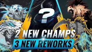 MASSIVE CHANGES: 2 NEW CHAMPIONS + 3 NEW REWORKS UPDATED - League of Legends Season 10