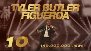 America's Got Talent 2020 Tyler Butler Figueroa Number 10 AGT Top 15 Viral Memorial Moments S15E10