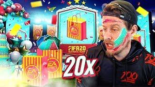 WHAT ARE THESE PACKS?! 20X FUT BIRTHDAY PARTY BAG PACKS! FIFA 20 Ultimate Team