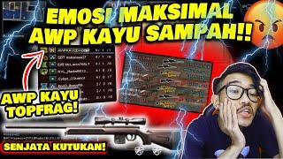 TOP FRAG PAKE AWP KAYU?! HARUS EMOSI DULU BARU JAGO!! // Gameplay Point Blank Zepetto Indonesia