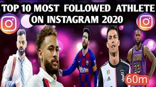 TOP 10 MOST FOLLOWED  AND FAMOUS ATHLETE ON INSTAGRAM ( UPDATED 2020)  TOP ATHLETICS  IN THE WORLD