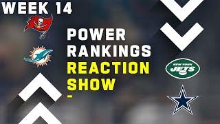 Week 14 Power Rankings Reaction Show