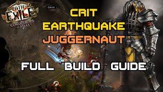 Awakener Viable - Crit EQ JUGG Full Build Guide - Clear All Content! - Path of Exile 3.9 Metamorph