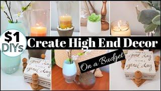 ⭐DOLLAR TREE DIYs - High End Pottery Barn, Restoration Hardware & Wayfair dupes on a budget