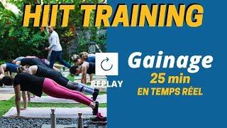 HIIT TRAINING GAINAGE 25 min - LIVE REPLAY avec @Chloé Bloom