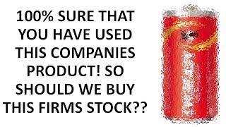 100% Sure That You Used This Companies Products!So Should You Their Stock Also?Stock Market Analysis