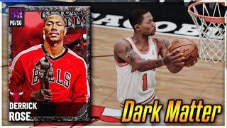 DARK MATTER DERRICK ROSE IS INCREDIBLE!! IS HE A TOP 5 POINT GUARD IN NBA 2K21 MyTEAM??