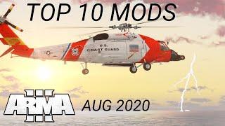 ArmA 3 Mods - Top 10 Mods August 2020 (2K)