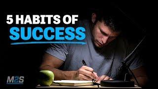 The FIVE HABITS of SUCCESS - Amazing Motivational Video for Students, Success & Studying