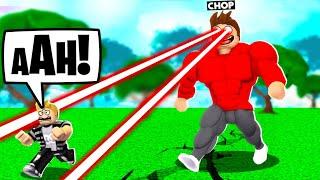 BECOMING SUPER EVIL MONSTER TO CATCH CHOP ROBLOX