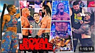 WWE Royal Rumble 31 January 2021 Full Highlights HD - WWE Royal Rumble 2021 Highlights - Today Show