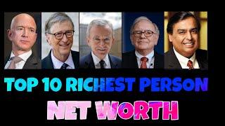 Top 10 Richest Person & Networth in the world.//Richest Net worth in the world.//Richest Person .
