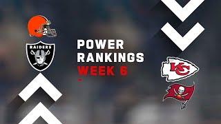 Week 6 NFL Power Rankings Show: Browns in the Top 10???