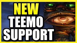 (NEW BUILD!) TEEMO SUPPORT IS GOD-TIER AND 100% GENIUS NOW!  BEST TEEMO BUILD SEASON 10