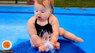 Try Not To Laugh:  Best Babies Water #10 |  Funny Babies and Pets