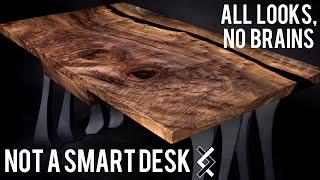 Modern Desk Build - Epoxy Table - How To Woodworking - DIY Projects