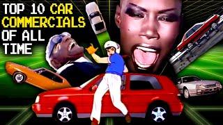 Top 10 Car Commercials Of All Time!  (Funny, Weird, Brilliant Ads)