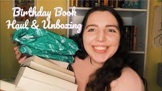 Birthday Book Haul & Unboxing