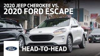 Compare the 2020 Jeep Cherokee With the 2020 Ford Escape | Head to Head | Ford