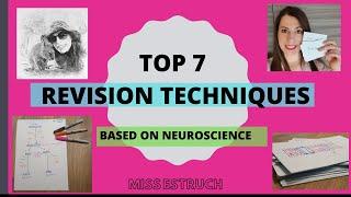 TOP 7 REVISION STRATEGIES- Study tips based on neuroscience. Learn the best ways to revise for exams