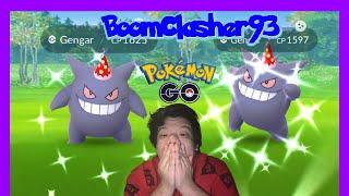 OMG Back to Back Party Hat Shiny Gengar Caught in Pokemon Go