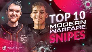 TOP 10 CoD Modern Warfare Snipes