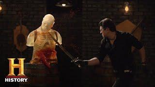 Forged in Fire: THRUST and SLASH With Attila's Sword of Mars (Season 6) | History