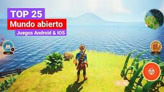 TOP 25 mejores JUEGOS de MUNDO ABIERTO para ANDROID & iOS 