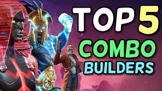 Top 5 Combo Building Chmps! Will Ægon Be No.1? | Marvel Contest of Champions