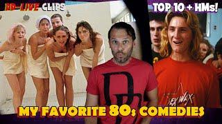 My Top 10 Favorite 80s COMEDIES + HMs