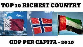 Top 10 Richest Country In The World  GDP Per Capita | Fantastic 10's |