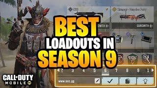 Top Ten Weapons in Season 9 for Cod Mobile! BEST GUNSMITH FOR CODM!