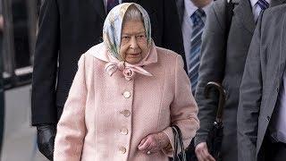 Queen arrives in Sandringham for Christmas