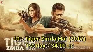 Top 10 Bollywood Movies 1st Day