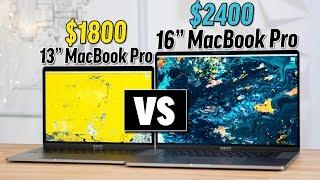 13" vs 16" MacBook Pro Comparison - Worth the extra $$$?