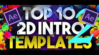 Free 10 Intro Logo for Adobe After Effects Templates