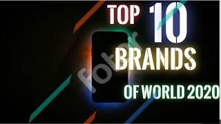 Top 10 brands of world in 2020