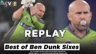 Best of Ben Dunk | The Six Masterclass by Ben Dunk | HBL PSL 2020