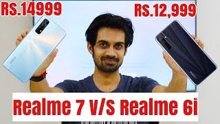 Realme 7 V/S Realme 6i 